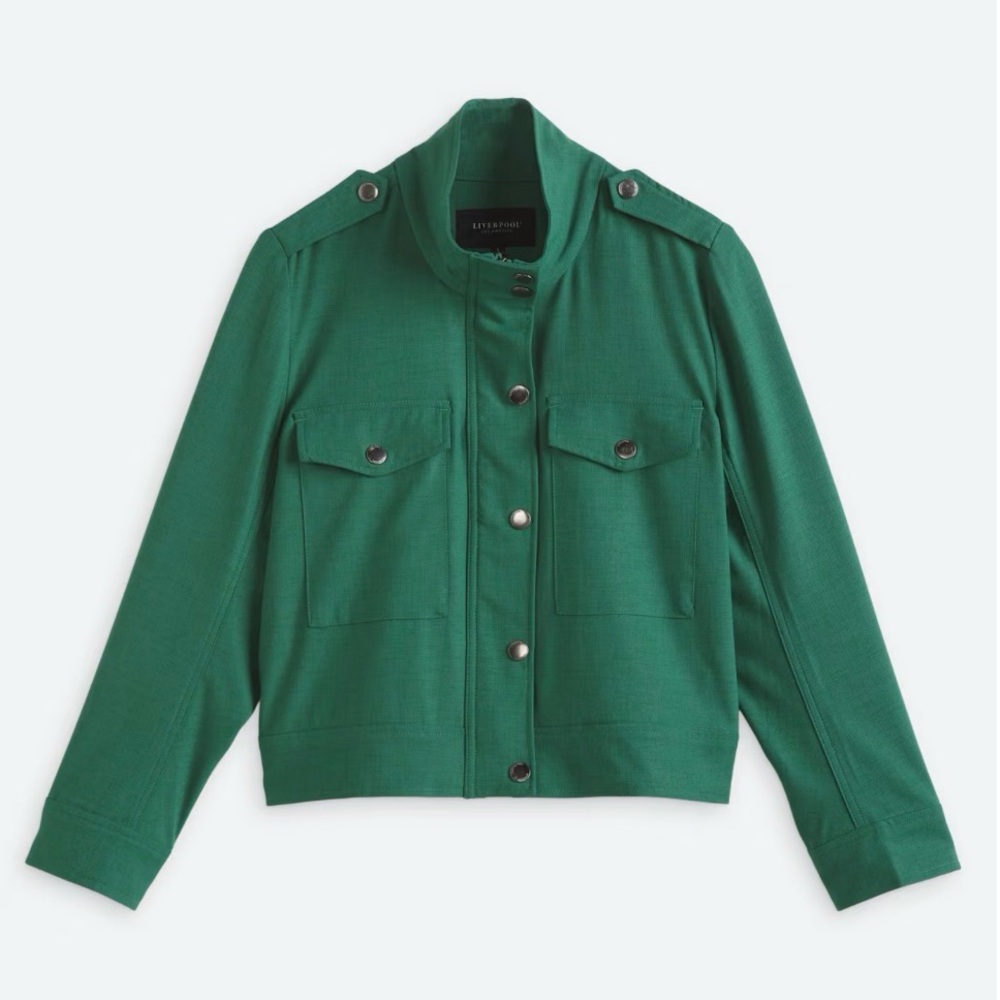 Cropped Utility Jacket